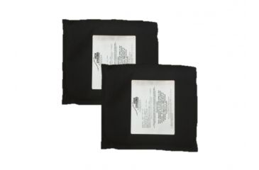 Image of High Ground Gear AFCT3A, 6X6 Side Armor Inserts, NIJ 0101.06, Set, Black, HG-AFCT3A-525-6X6-CMBD
