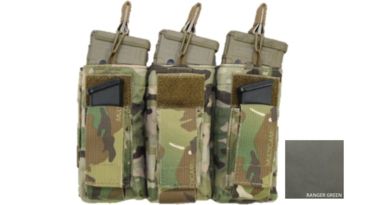 Image of High Ground Gear M4/M16-Pistol Combo Pouch, Triple, Ranger Green, HG-7993-5