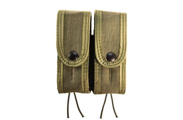 Image of High Speed Gear HSGI Duty Double Pistol Taco Covered U-Mount Pouch, Olive Drab, 41PTC2OD