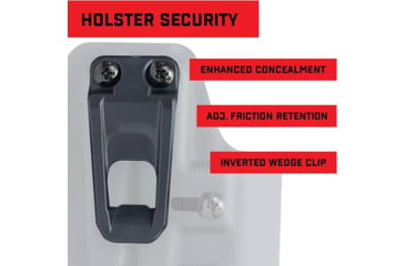 Image of Crucial Concealment 1400 UNIVERSAL LIGHT HOLSTER BLK