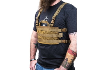 Image of High Speed Gear HSGI AO Chest Rig, Coyote Brown, 40SCR1CB