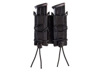 Image of High Speed Gear HSGI Double Taco Pistol Magazine Pouch, Black, 13PT12BK