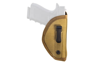 Image of High Speed Gear HSGI Sure-Grip IWB Holster w/ Clip, Right Hand, Coyote Brown, Left, HOIW3LCB