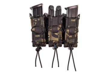 Image of High Speed Gear HSGI Triple Taco Pistol Magazine Pouch, MultiCam Black, 13PT13MB