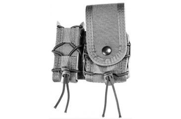 Image of High Speed Gear Leo Taco MOLLE Covered Pouch, Wolf Gray, 18PC00WG