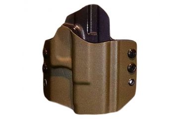 Image of High Speed Gear S&amp;W M&amp;P 9mm and .40 Compact Holster,Matte,Olive Drab,Left, HOSW01OD-L