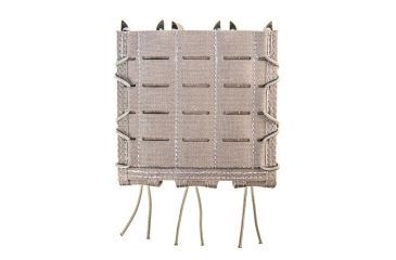 Image of High Speed Gear Triple Extended Pistol Taco Shingle Pistol Magazine Pouch, Wolf Gray, 45EX00WG