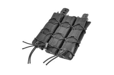Image of High Speed Gear Triple Extended Pistol Taco Shingle Pistol Magazine Pouch, Black, 45EX00BK