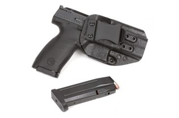 Image of High Threat Concealment CZ Spektre IWB Pistol Holster - Right Handed P10c, Black, HI2-CZP10-R-DO-BL