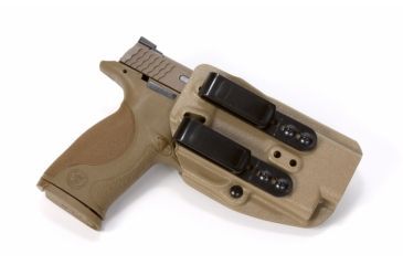 Image of High Threat Concealment Sig Sauer Spektre IWB Pistol Holster - Right Handed Full Size P250 / P320, Flat Dark Earth, HI2-SS320-R-DO-FDE