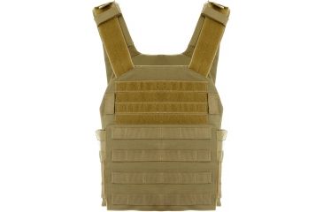 Image of HighCom Armor ACAP Series Rifle Armor Kit Plate Carrier w/Guardian RSTP Ceramic Plates w/UHMWPE Backing/10x12 Shooters Cut/10x12 Shooters Cut, Coyote Tan, 2XL, RAK-830295295