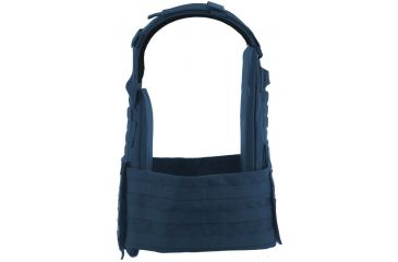 Image of HighCom Armor ACAP Series Rifle Armor Kit Plate Carrier w/Guardian RSTP Ceramic Plates w/UHMWPE Backing/10x12 Shooters Cut/10x12 Full Cut, Navy Blue, 2XL, RAK-834295294