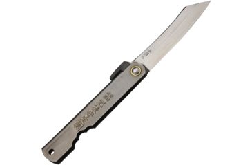 Image of Higonokami Triple Layered SK Folder Black Folding Knife,2.625in,Black Stainless Handle HIGO06BL
