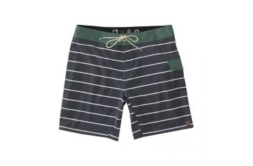 Image of HippyTree Mens Zuma Trunk Board Shorts, Asphalt, 28 Waist, 2170-ASPHALT-28