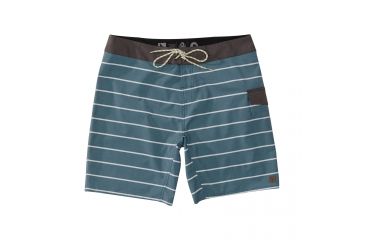 Image of HippyTree Mens Zuma Trunk Board Shorts, Blue, 28 Waist, 2170-BLUE-28