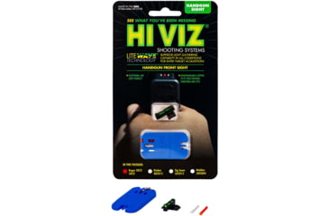 Image of Hiviz SR22 Ruger Interchangeable Front Sights Ruger SR22 Red/Green/White
