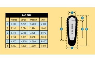Image of Hiviz XCT1003 - XCoil Recoil Pad Large Universal XCT1003