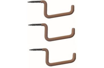 Image of HME Products Bow and Gear Holders, Brown, Pack of 3, HME-BGH-3