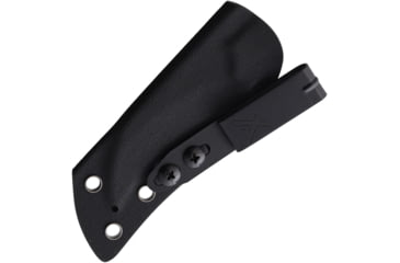 Image of Hoback Knives Tusk Karambit Fixed Blade Knife, 2.9in, 154CM Steel, DLC Black Stonewash Karambit Blade, Carbon Fiber Handle, TUSK DLC/ CARBON FIBIER