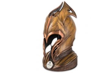 Image of Mirkwood Infantry Helm w/Wood Display