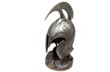 Image of Hobbit Rivendell Elf Helm Helmet from The Hobbit The Desolation of Smaug by Weta Workshop UC3075