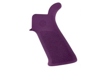 Image of HOGUE AR15/M16 Rubber Grip Beavertail w/ No Finger Grooves Purple 15036