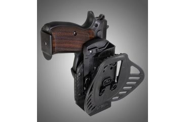 Image of HOGUE ARS Stage 1, Carry CZ-75 Left Hand Holster CF Weave, Black 52975