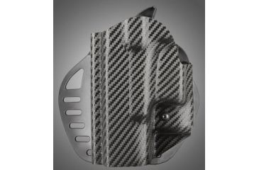 Image of HOGUE ARS Stage 1, Carry Glock 18, 19, 23, 25, 32, 38 Left Hand Holster CF Weave, Black 52919