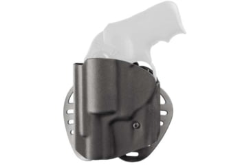 Image of Hogue ARS Stage 1 Carry Kydex OWB Belt Holster, Ruger LCR/LCRx, Left Hand, Black, 52178