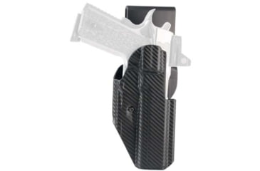 Image of Hogue ARS Stage 1 Sport Carbon Fiber OWB Belt Holster, 1911 Government, Right Hand, Black, 52245