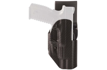 Image of Hogue ARS Stage 1 Sport Carbon Fiber OWB Belt Holster, Springfield Armory XD-M, Right Hand, Black, 52272