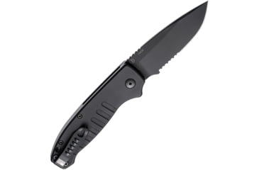 Image of Hogue Ballista-I 3.5in Button Lock Automatic Folding Knife, Black, NSN 1095-01-446-4348, 64139