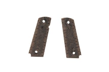 Image of Hogue Colt&amp;1911 Government Grips, Piranha G10 G-Mascus Brown Lava 174016