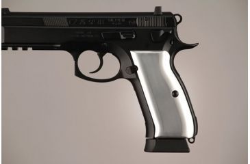 Image of Hogue CZ-75 - CZ-85 Aluminum - Brushed Gloss Clear Anodized 75165