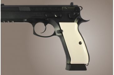 Image of Hogue CZ 75 Smooth Ivory Polymer 75020