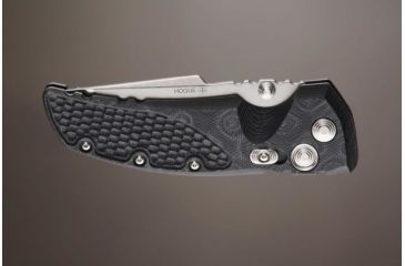 Image of Hogue EX-01 3.5in Tactical Folder Tanto Blade Tumble Finish G-10 Frame - G-Mascus Black 34169