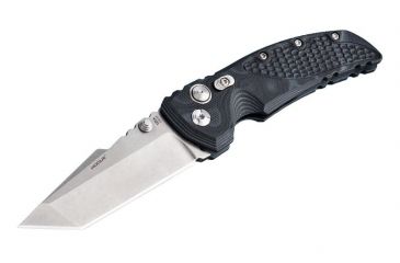 Image of Hogue EX-01 3.5in Tactical Folder Tanto Blade Tumble Finish G-10 Frame - G-Mascus Black 34169