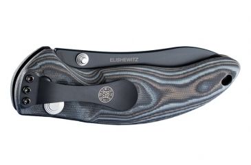 Image of Hogue EX-04 3.5in Folder Upswept Blade Black Finish G-10 Frame - G-Mascus Black/Gray 34479