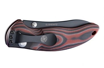 Image of Hogue EX-04 4in Folder Upswept Blade Black Finish G-10 Frame - G-Mascus Red Lava 34452