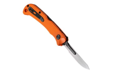 Image of Hogue Expel Folding Knife, 2.5 in Blade, High Carbon Steel, Plain, Blaze Orange, 35834