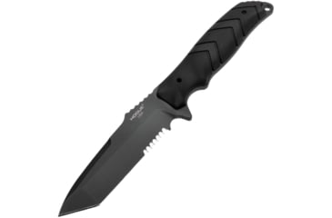 Image of Hogue Fray 4.2in Fixed Blade Knife, Black, NSN 1095-01-466-8569, 55349