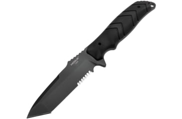 Image of Hogue Fray 4.2in Fixed Blade Knife, Black, NSN 1095-01-466-8569, 55349