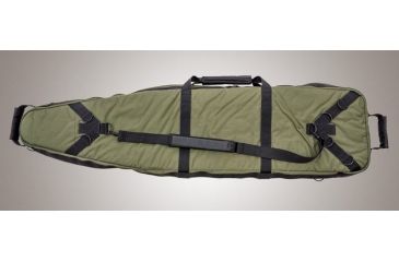 Image of HOGUE Gear 50 Cal BFG Bag w/ Front Pocket and Handles, OD Green 16in. Tall 64in. Long 59551
