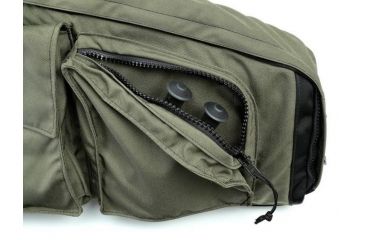 Image of HOGUE Gear Extra Large Double Rifle Bag w/ Front Pocket and Handles, OD Green 10in. Tall 52in. Long 59491