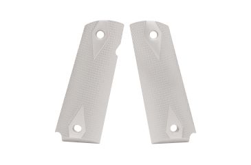 Image of Hogue Govt Checkered Aluminum, Brushed, Gloss Clear, Anodized 45175