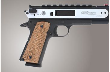 Image of Hogue Govt. Model Piranha Grip G-10 - G-Mascus Tan 45137-TAN