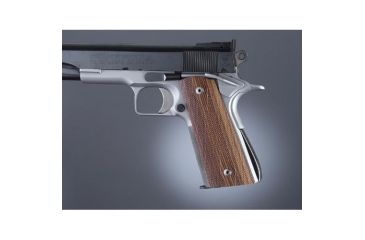 Image of Hogue Govt. Model Kingwood S&amp;A Mag, Ambi. Cut, Checkered 45631
