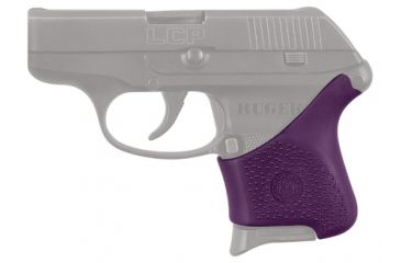 Image of Hogue Handall Hybrid Grip Sleeve For Ruger LCP Purple