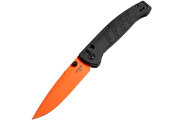 Image of Hogue Mysto 3.4in ABLE Lock Folding Knife, CPM MagnaCut Stainless Steel, Drop Point Blade, Richlite Black Diamond/HH Slash Logo Handle, 24414
