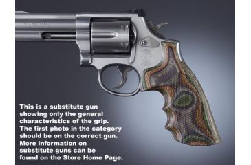 Image of Hogue K or L Sq. Butt Lamo Camo Checkered 10401